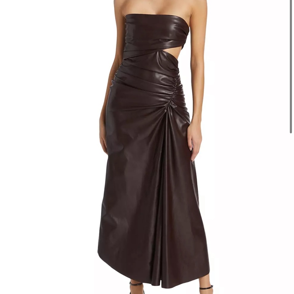 ALC Andie dress in chocolate!